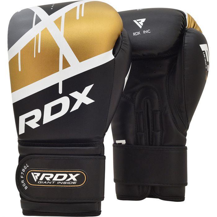 Боксерские перчатки RDX Rex Leather р. 14 Black (40291)