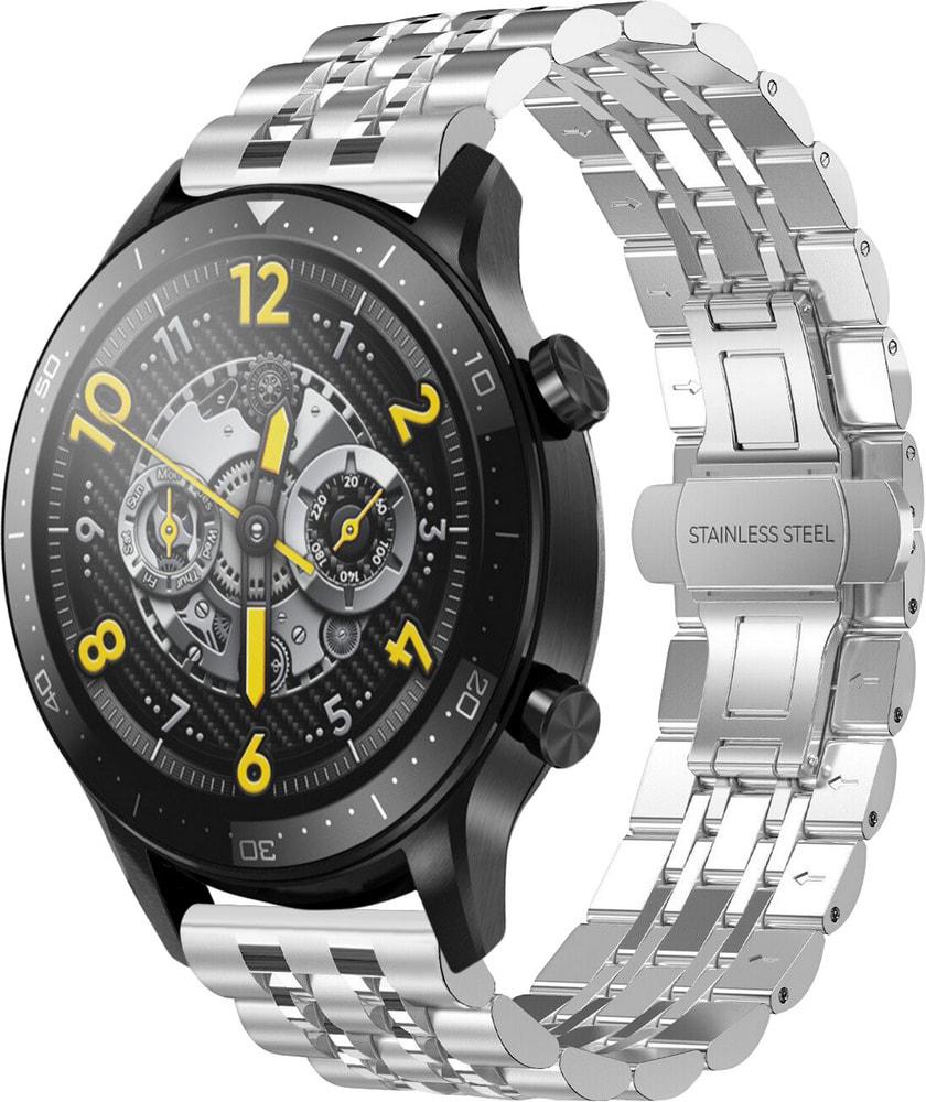 Браслет металлический Spinye для Realme Watch S Pro Silver (28966-59)