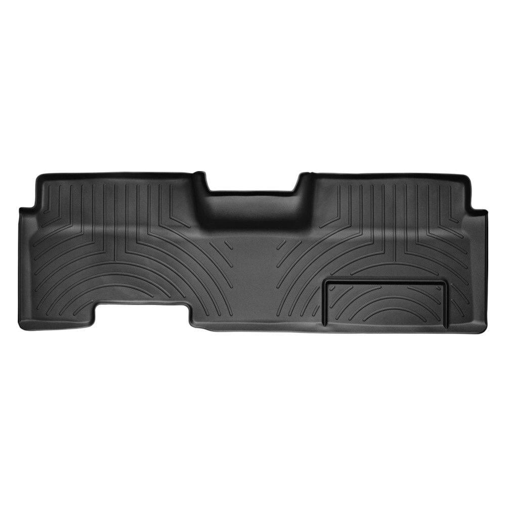 Килимки в салон ззадні WeatherTech Ford F150 2009- з бортиком SuperCab Чорний (441794)