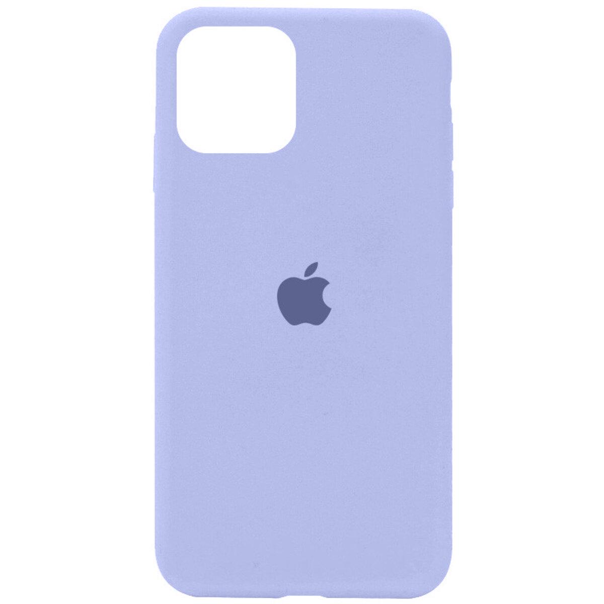 Протиударний чохол Silicone Full Case AA Open Cam для Apple iPhone 11 Lilac