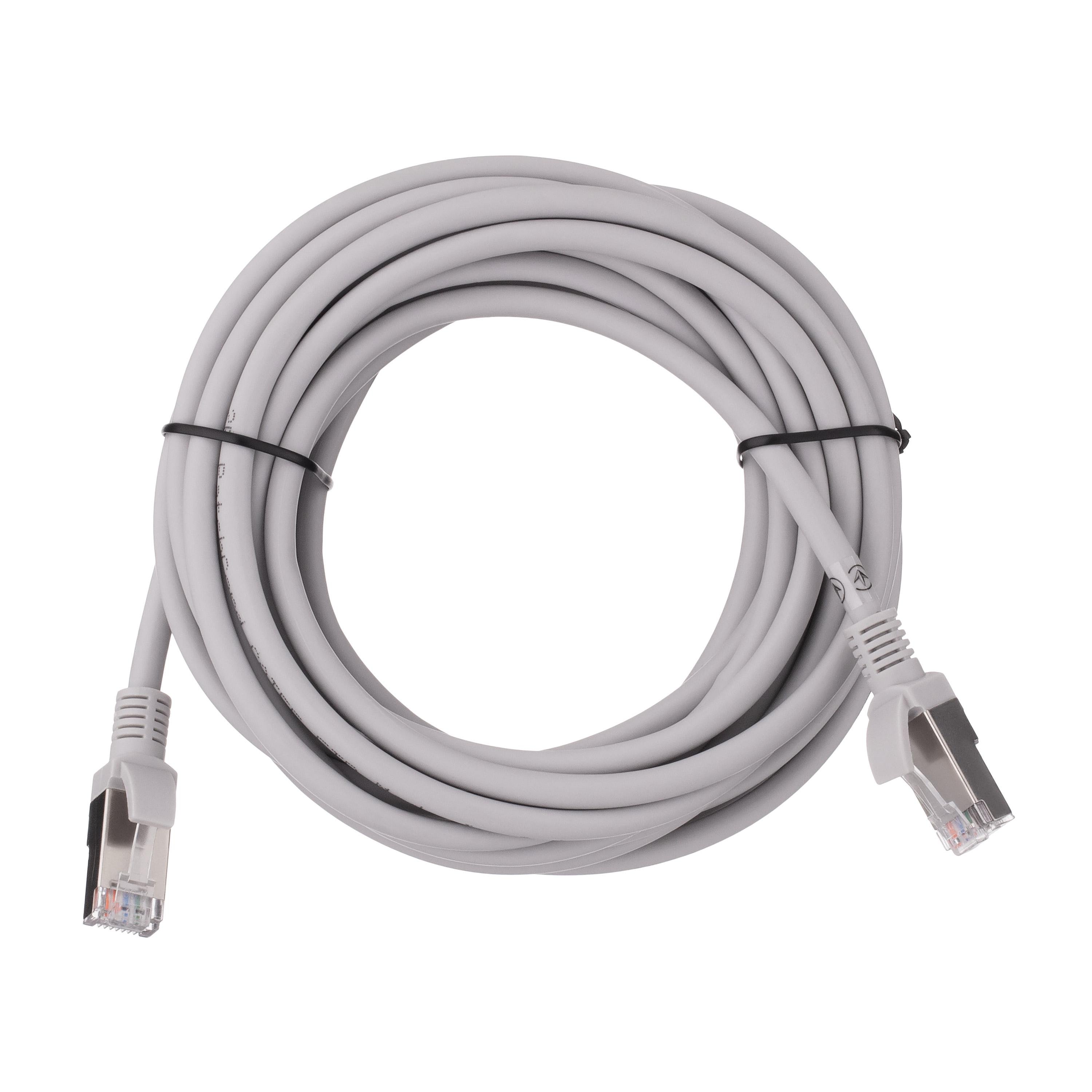 Патч-корд 2E Cat.5e FTP 26AWG RJ45 7/0.16 LSZH 5 м Сірий (2E-PC5ECU-FTP5LSZH-GRY)