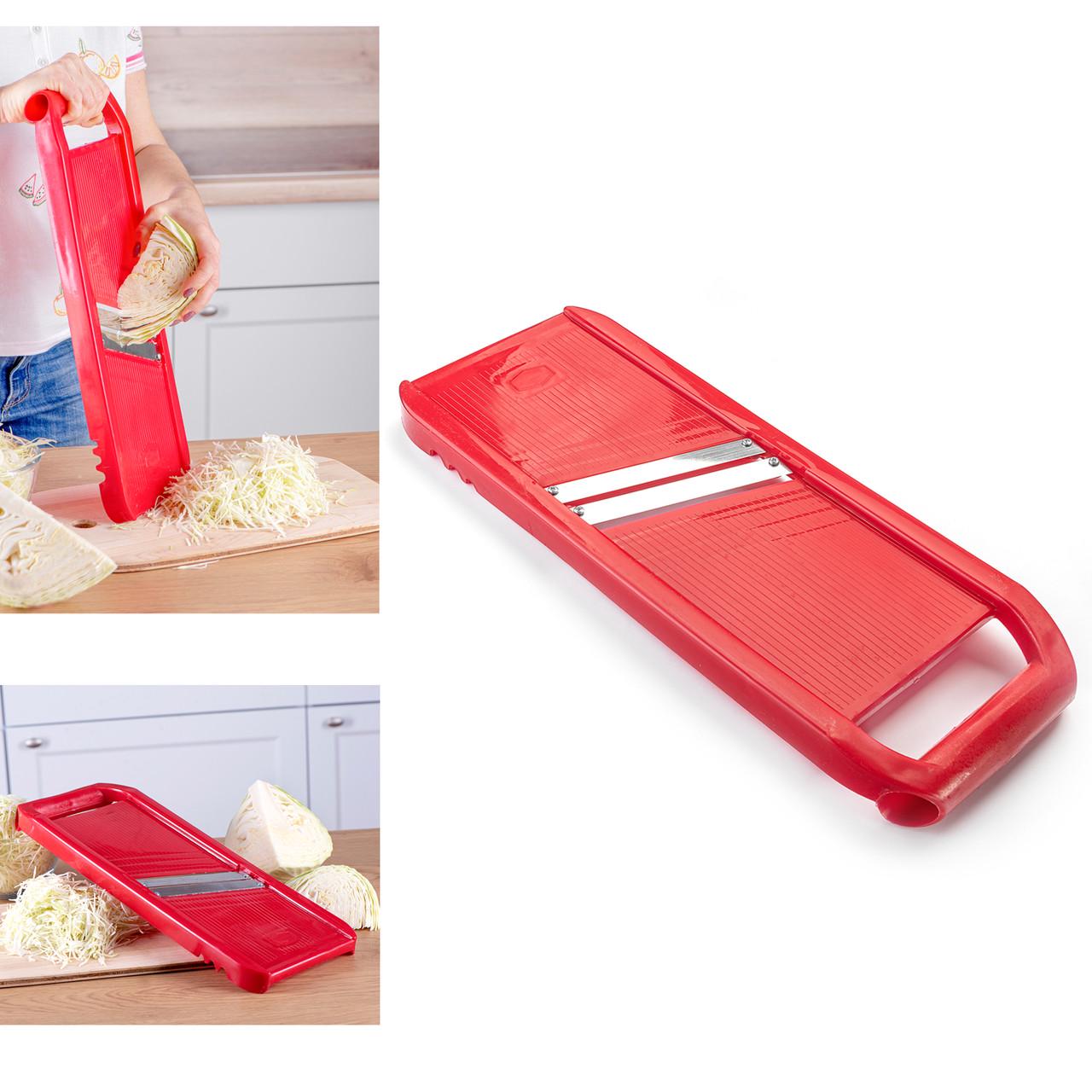 Ручная шинковка для капусты 17,5x46 см с двумя лезвиями (1686962290) - фото 2 Ручная шинковка для капусты 17,5x46 см с двумя лезвиями (1686962290) - фото 2