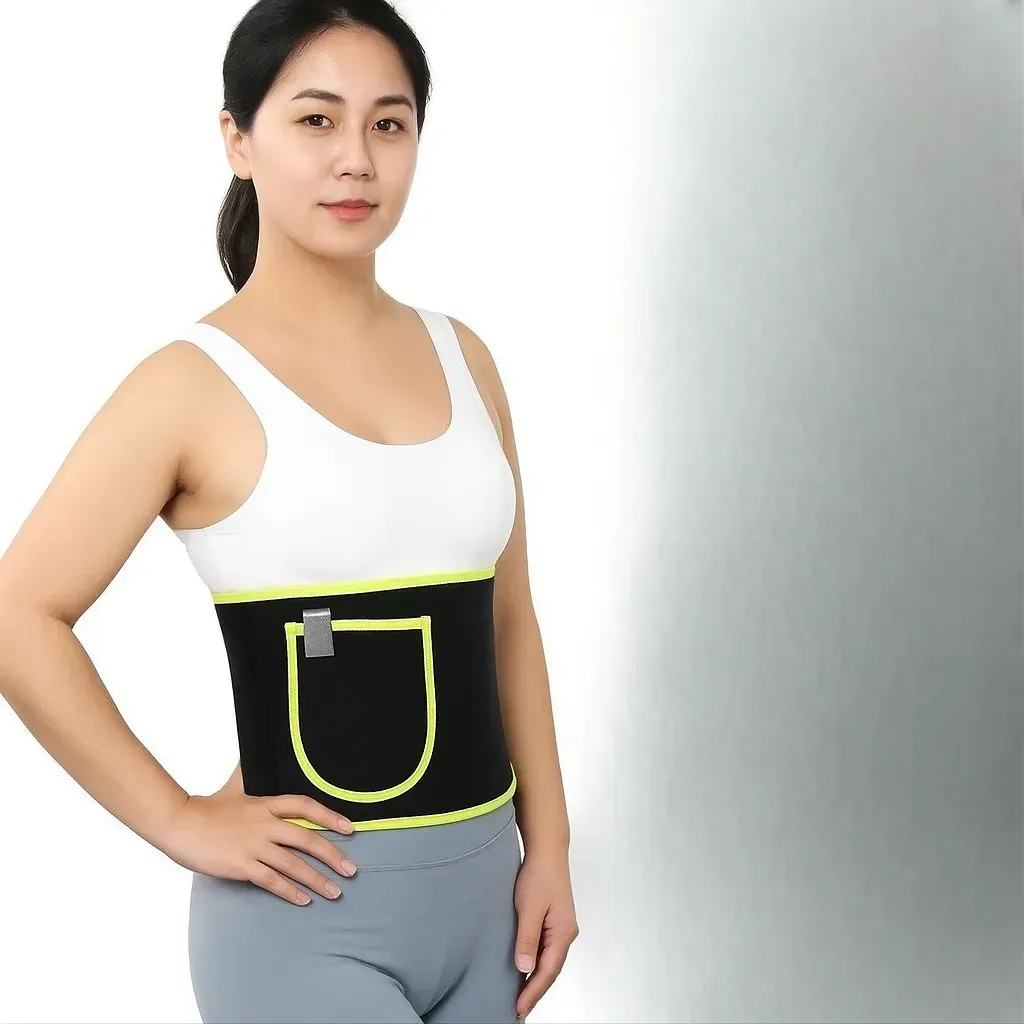 Пояс для похудения A906-225 94х19 см Желтый (30641988) - фото 5 Пояс для похудения A906-225 94х19 см Желтый (30641988) - фото 5