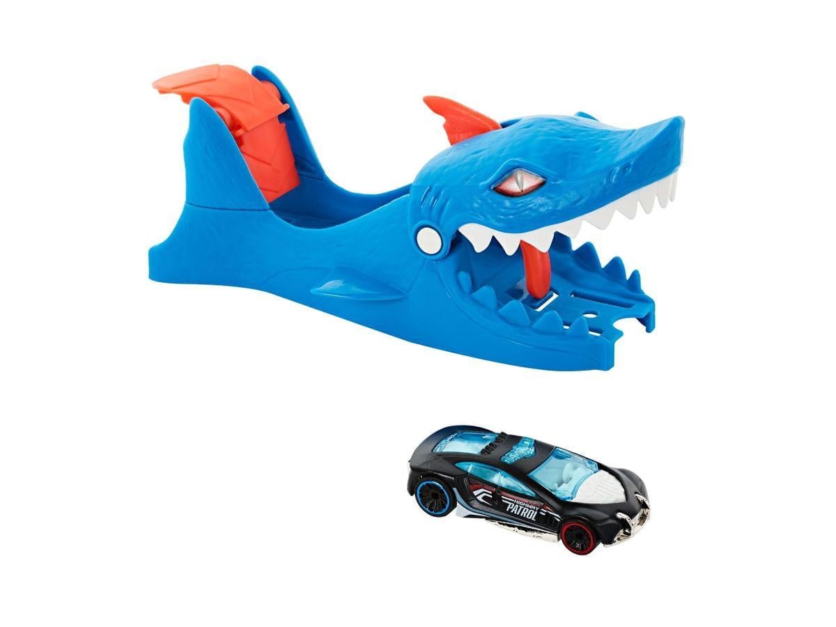 Набор Hot Wheels Ускоритель с машинкой Shark Launcher City (25ROYUV)