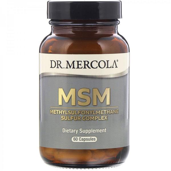 Препарат для суставов и связок Dr. Mercola MSM Methylsulfonylmethane Sulfur Complex 60 капс. (000021409) Препарат для суставов и связок Dr. Mercola MSM Methylsulfonylmethane Sulfur Complex 60 капс. (000021409)