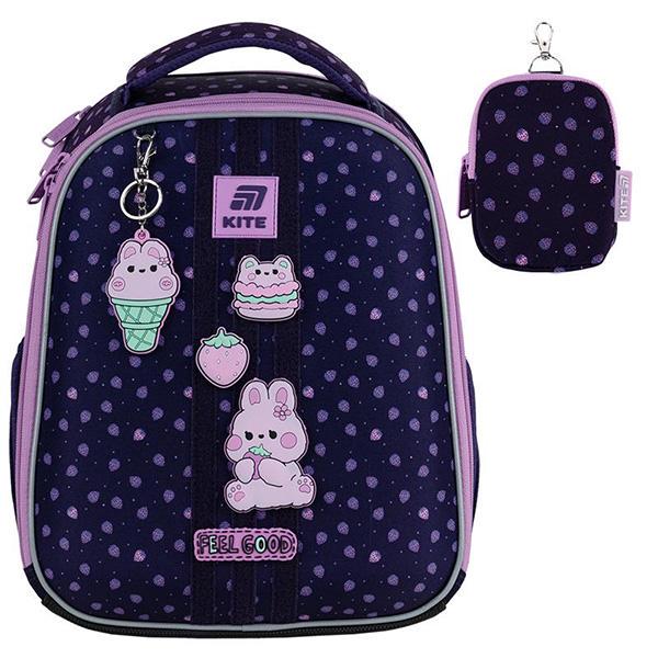 Рюкзак школьный каркасный KITE Feel Good 36,5х27х15,5 см (ЦБ-00032724) - фото 1 Рюкзак школьный каркасный KITE Feel Good 36,5х27х15,5 см (ЦБ-00032724) - фото 1