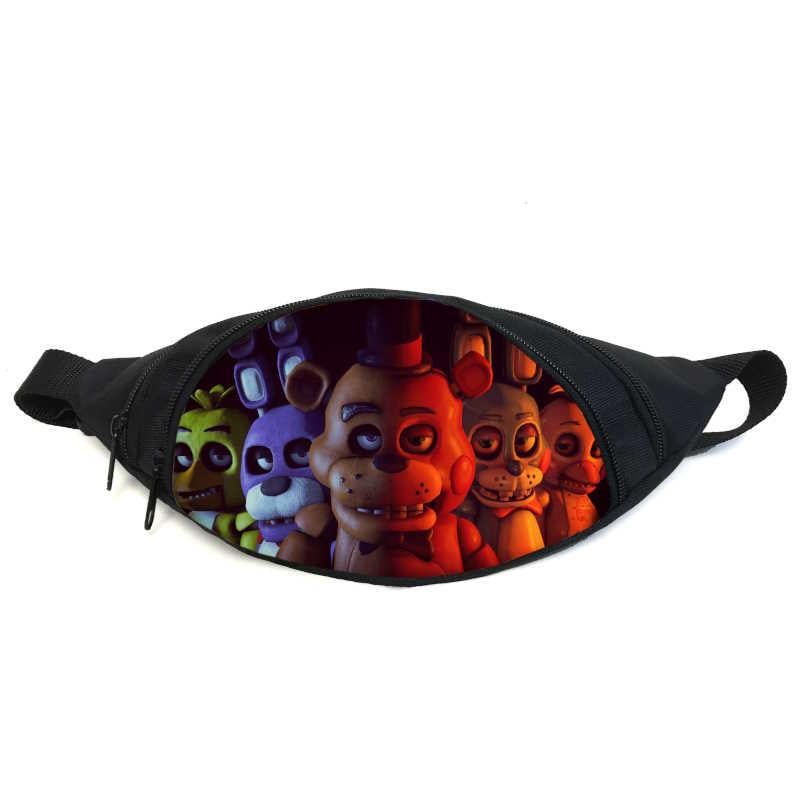 Поясная сумка-бананка Cappuchino toys ФНАФ Аниматроники GB-FNAF 5 ночей с Фредди 08 Черный (2033177469)