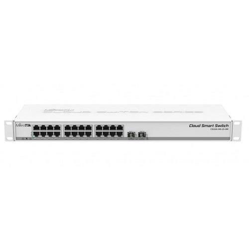 Коммутатор Mikrotik CSS326-24G-2S+RM Smart (10652144)