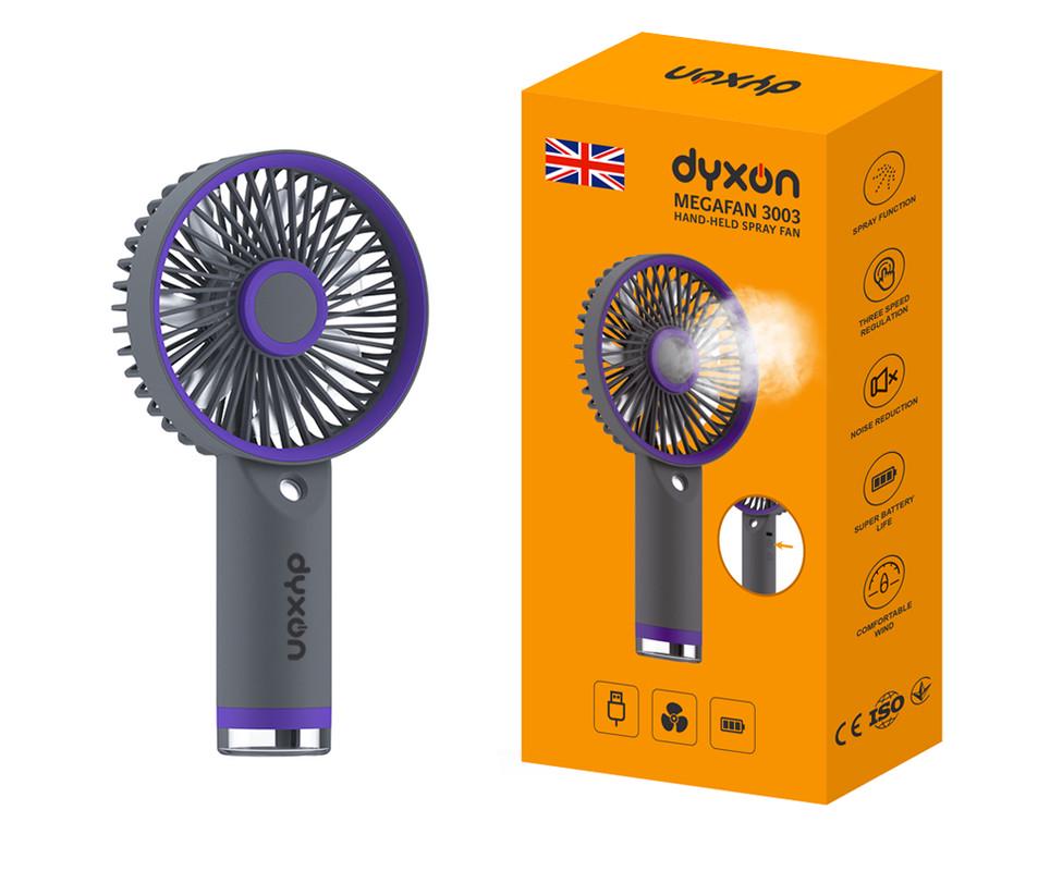 Вентилятор зі зволоженням DYXON MEGAFAN 3003 акумуляторний Gray (DXNFNMGFN3003G) - фото 10 Вентилятор зі зволоженням DYXON MEGAFAN 3003 акумуляторний Gray (DXNFNMGFN3003G) - фото 10