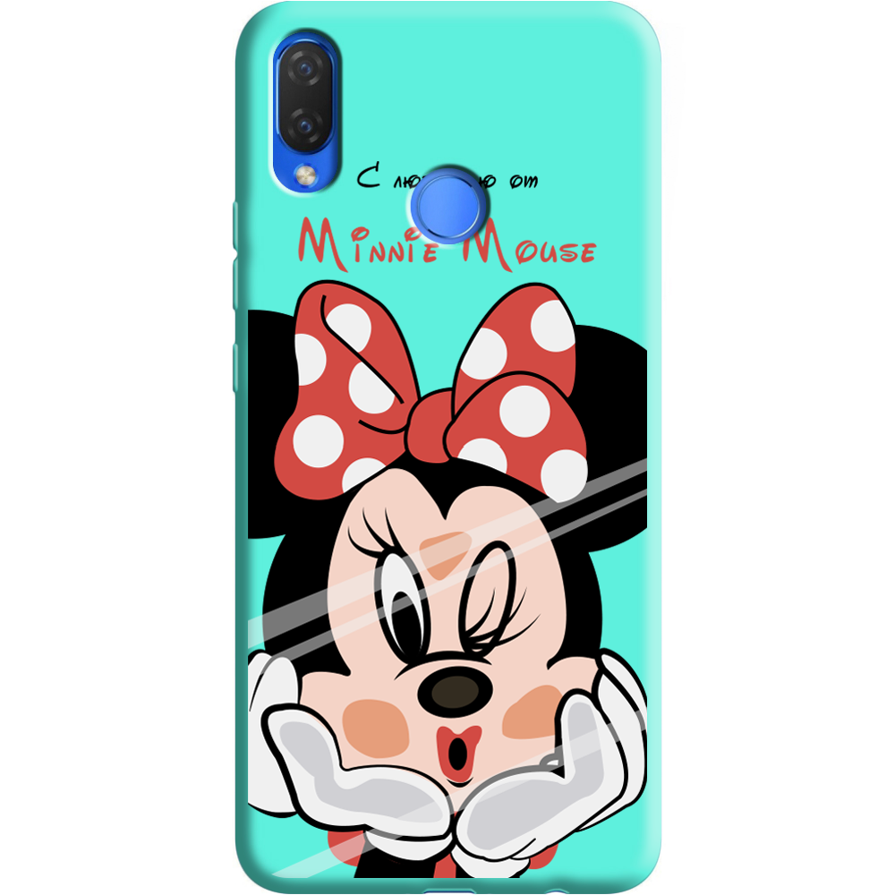 Чехол Boxface Huawei P Smart Plus Lady M Мятный силикон (34912-cc59-36134)