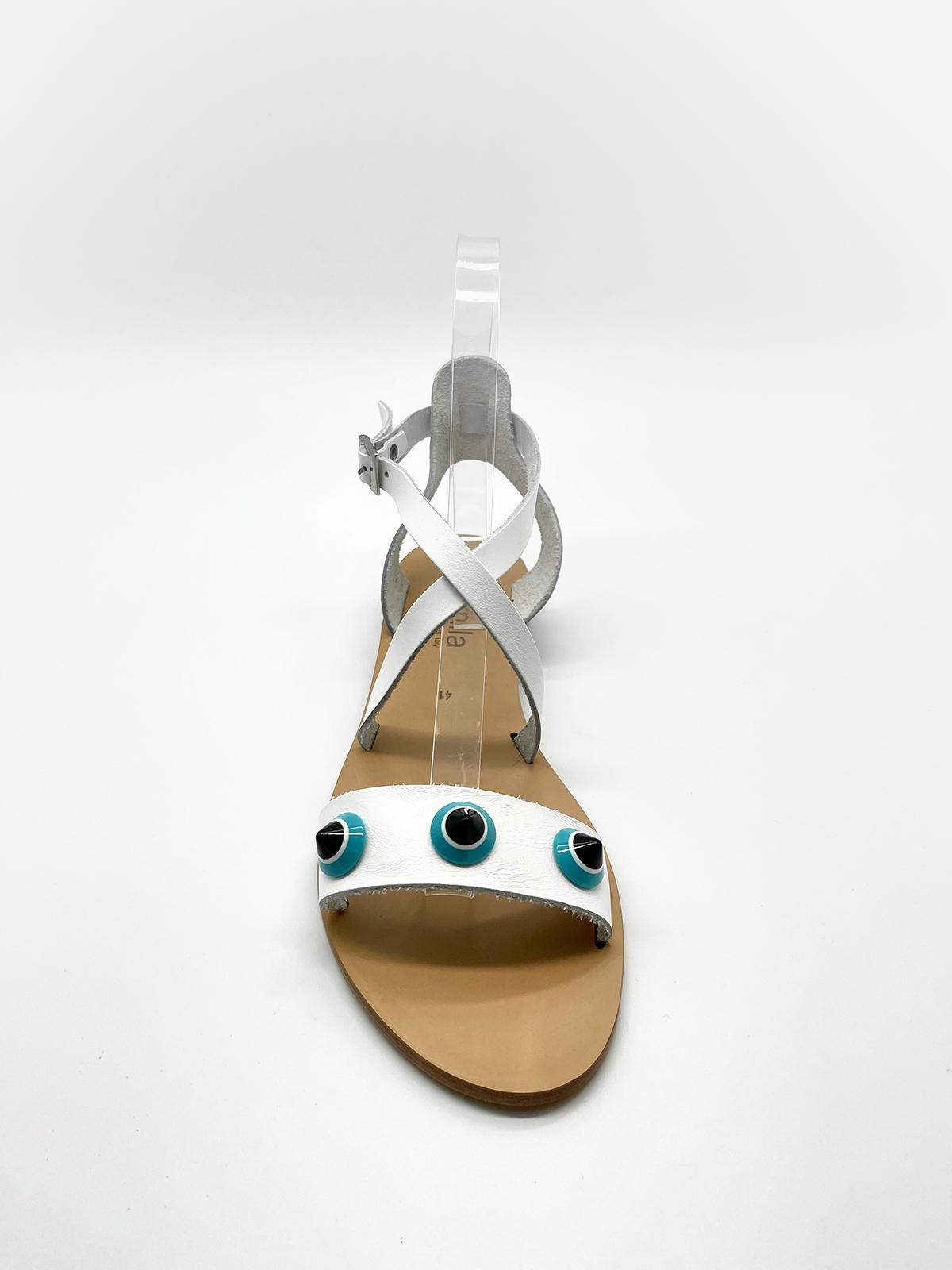 Босоножки женские NilaNila VIB1841 р. 41 Белый/Комбинированный