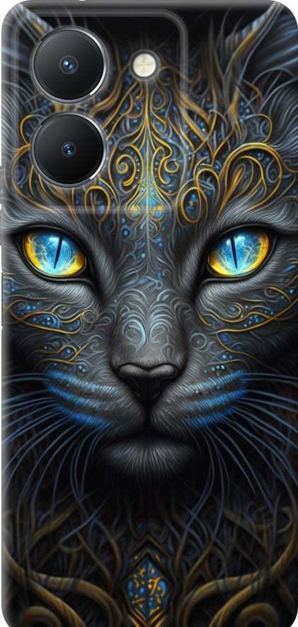 Чехол на Vivo Y27 5G Кошка (5548u-3407-42517)
