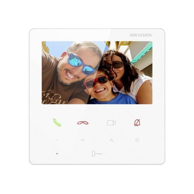 Відеодомофон Hikvision DS-KH6110-WE1 4,3" White