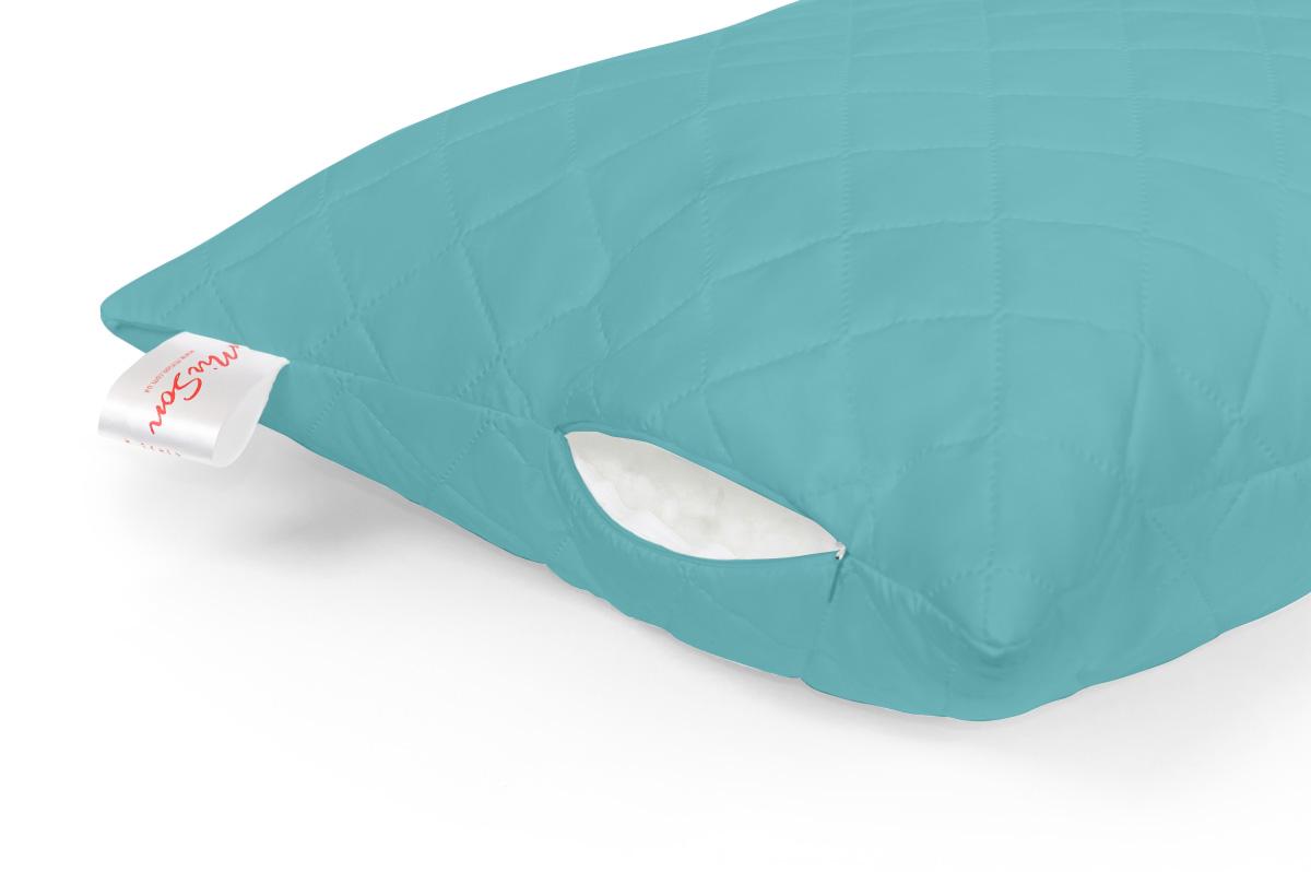 Подушка антиаллергенная MirSon Memory effekt №1628 Eco Light средняя 50х70 см Blue (2200002647373) - фото 5 Подушка антиаллергенная MirSon Memory effekt №1628 Eco Light средняя 50х70 см Blue (2200002647373) - фото 5