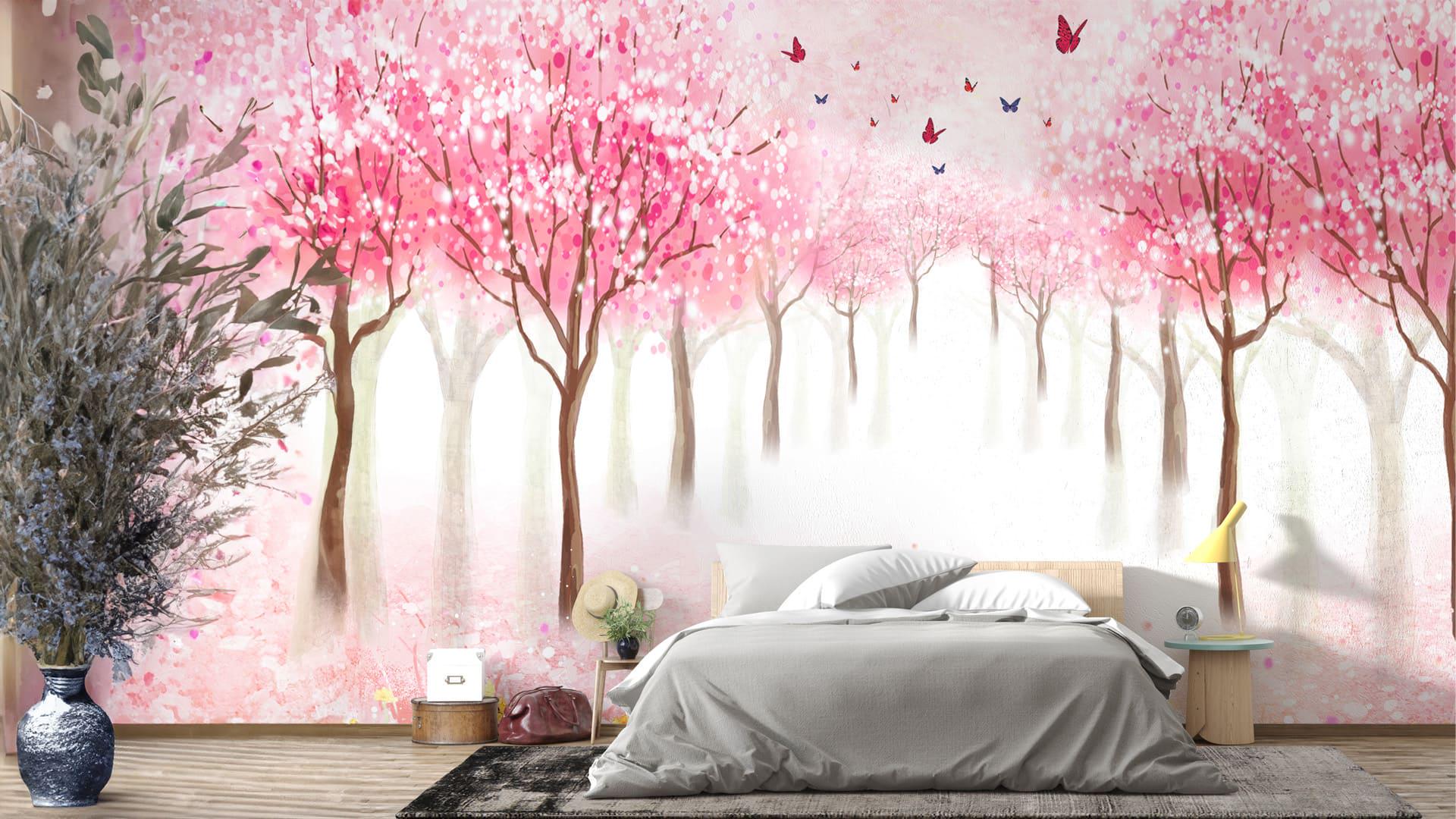 Фотообои флизелиновые Styleo Print-walls Весенняя тишина 0807 400х250 см (Pw-0807/4)