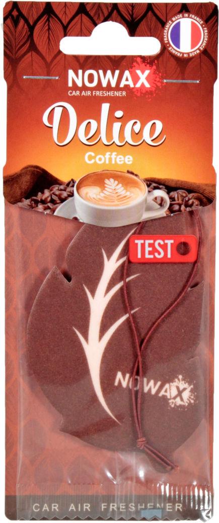 Ароматизатор для авто Nowax Delice Coffee на зеркало (NX00080)