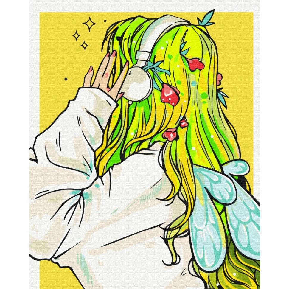 Картина за номерами Brushme Playlist феї @nila_art_art BS53520 40x50 см (RLT30694) Картина за номерами Brushme Playlist феї @nila_art_art BS53520 40x50 см (RLT30694)