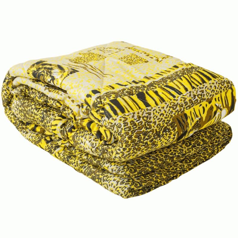 Одеяло силиконовое двойное/поликоттон/полуторное 150х210 (1028-20-P)