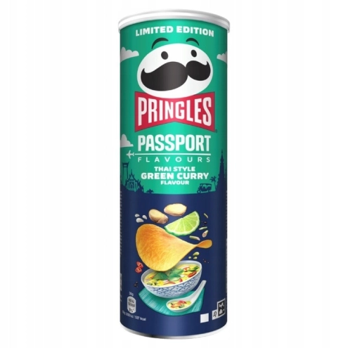 Чипси Pringles Passport Thai style Green Curry 165 г