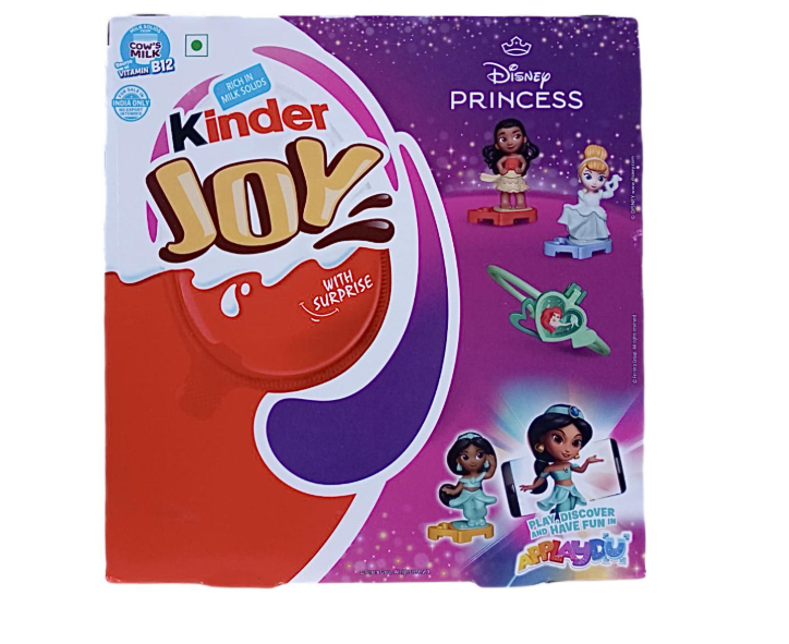 Шоколад Kinder Joy Disney Princess 24 шт. Шоколад Kinder Joy Disney Princess 24 шт.
