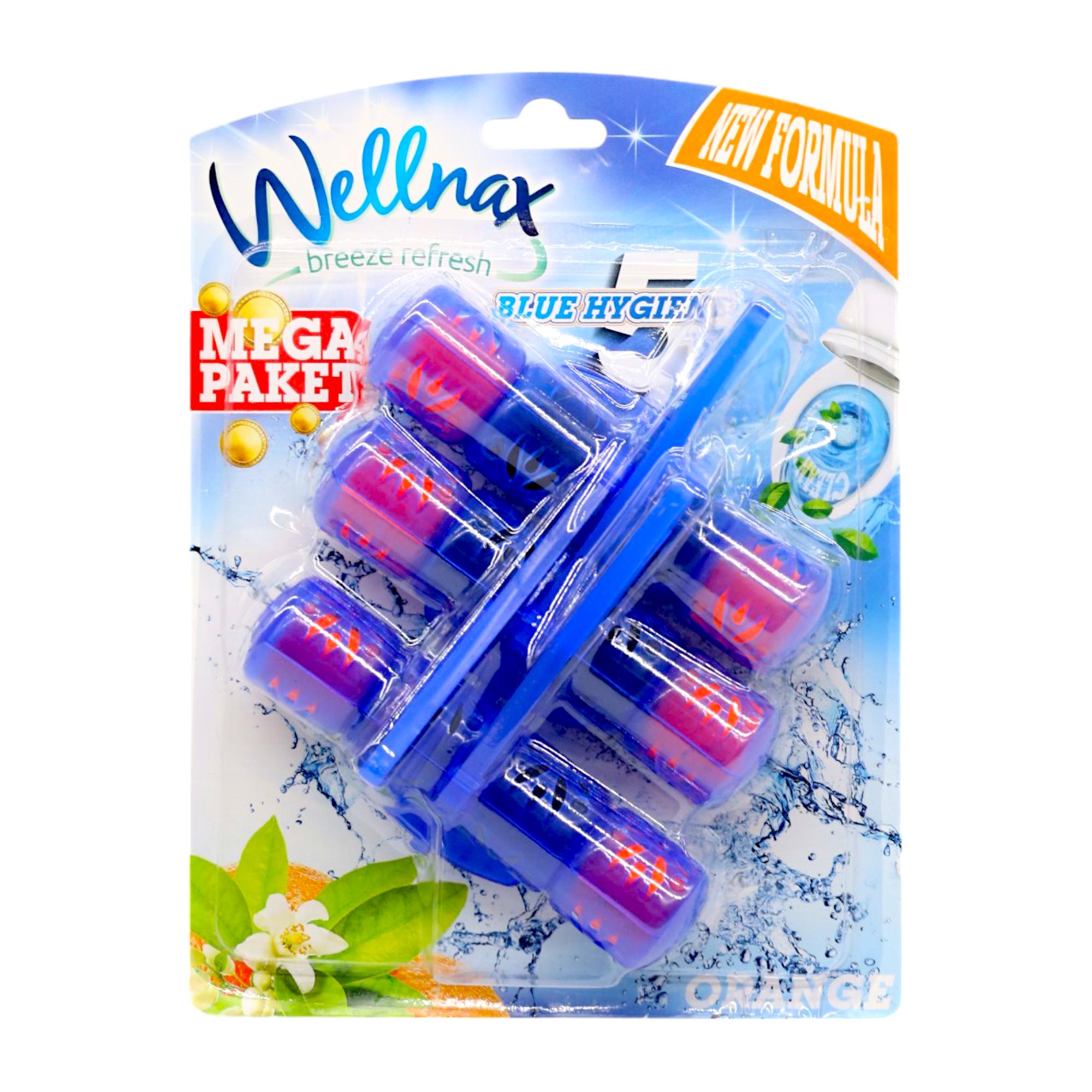 Туалетний блок Wellnax Mega Апельсин квітучий 3x50 г (НФ-00007362)