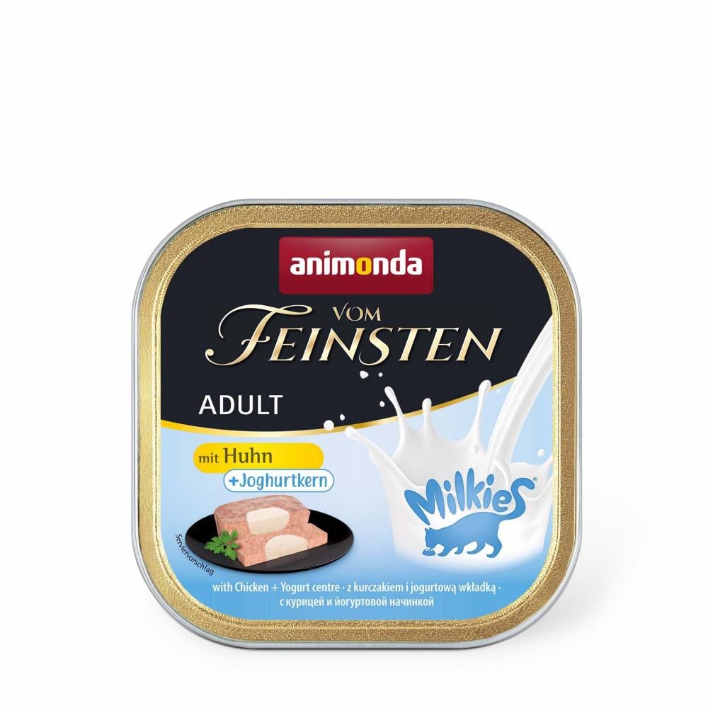 Корм влажный для кошек Animonda Vom Feinsten with Chicken Yoghurt centre с курицей и йогуртом 100 г (AM-83113)