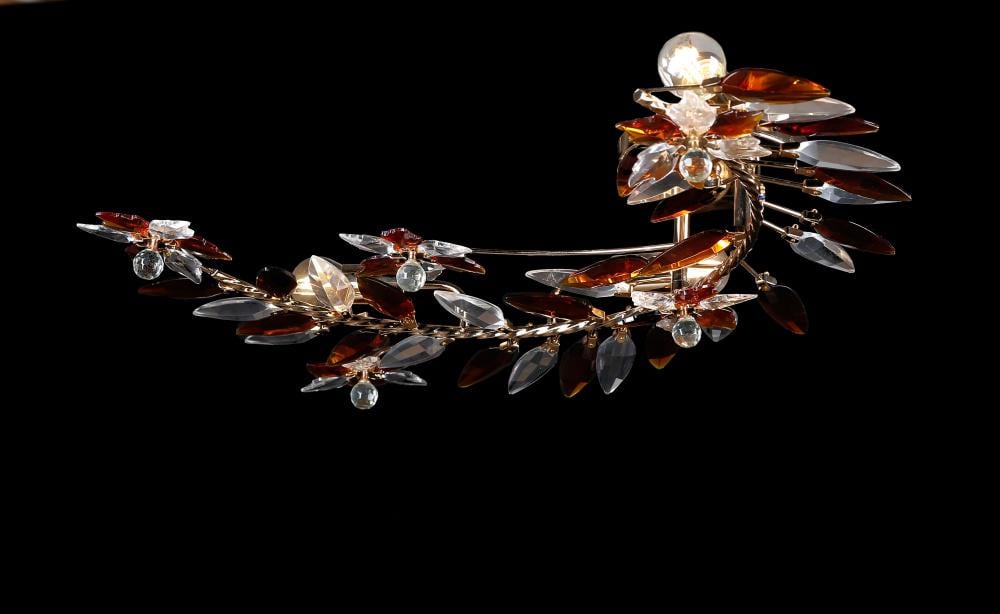 Хрустальная люстра Ray L503/3 FGD+BRN (IR005784)