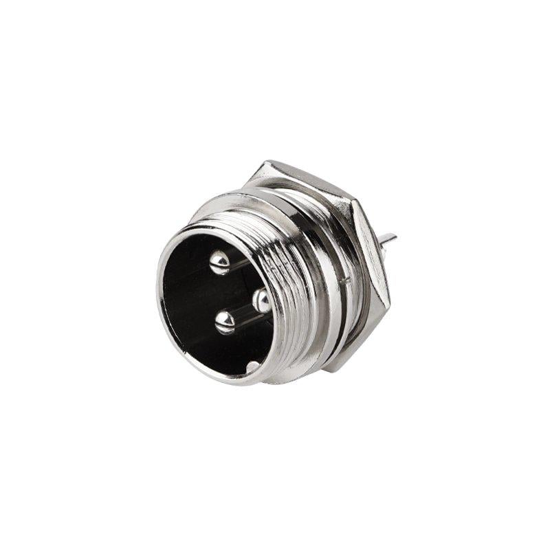 Штекер GX20 3pin монтажный (A709031)