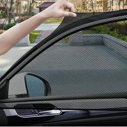 Чехлы солнцезащитные на автомобильное стекло передней двери 2 шт. (C00755) - фото 5