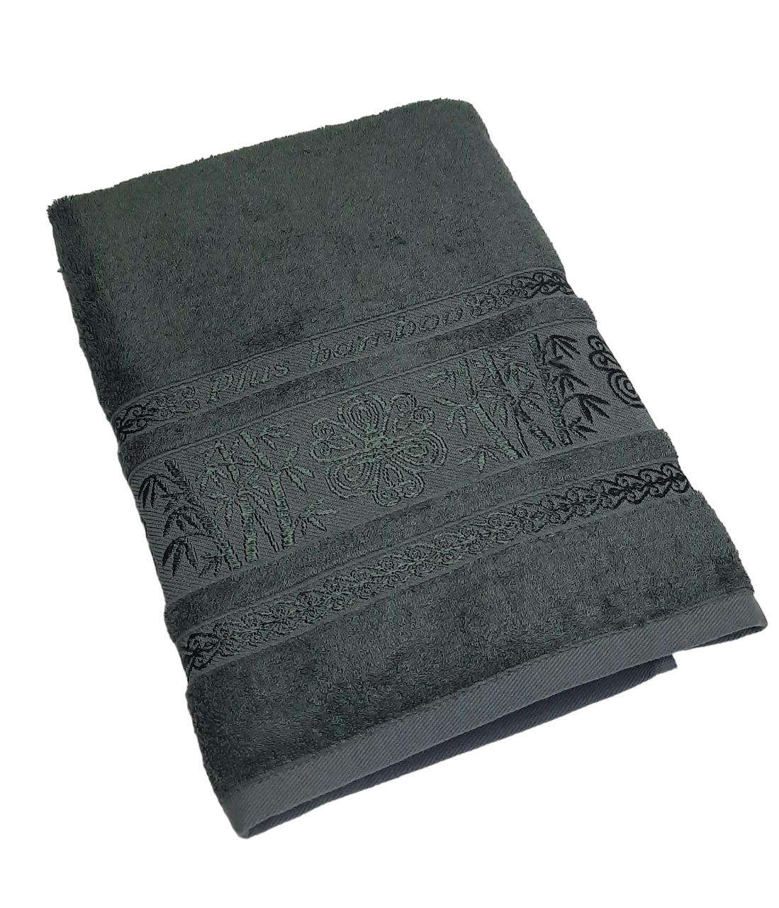 Полотенце бамбуковое банное Philippus 70х140 Изумрудный (05844) - фото 1