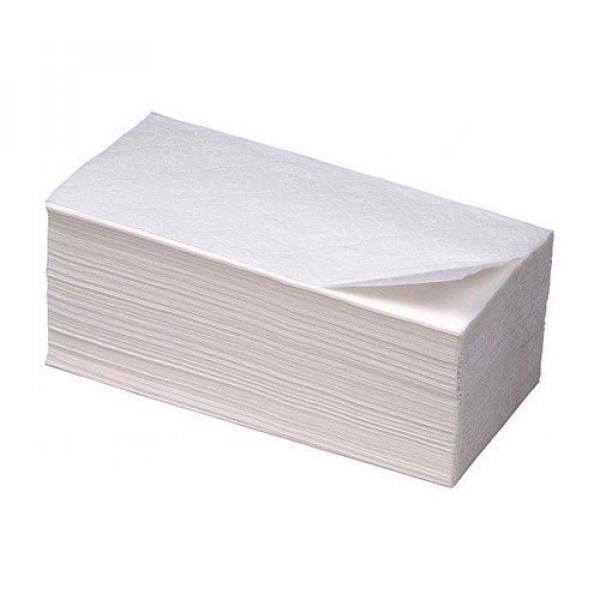 Бумажные полотенца V-сложения однослойные 150 шт. Белый (15354)