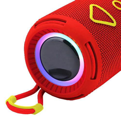 Колонка портативная Bluetooth TG656 Waterproof Red (2074010181) - фото 3