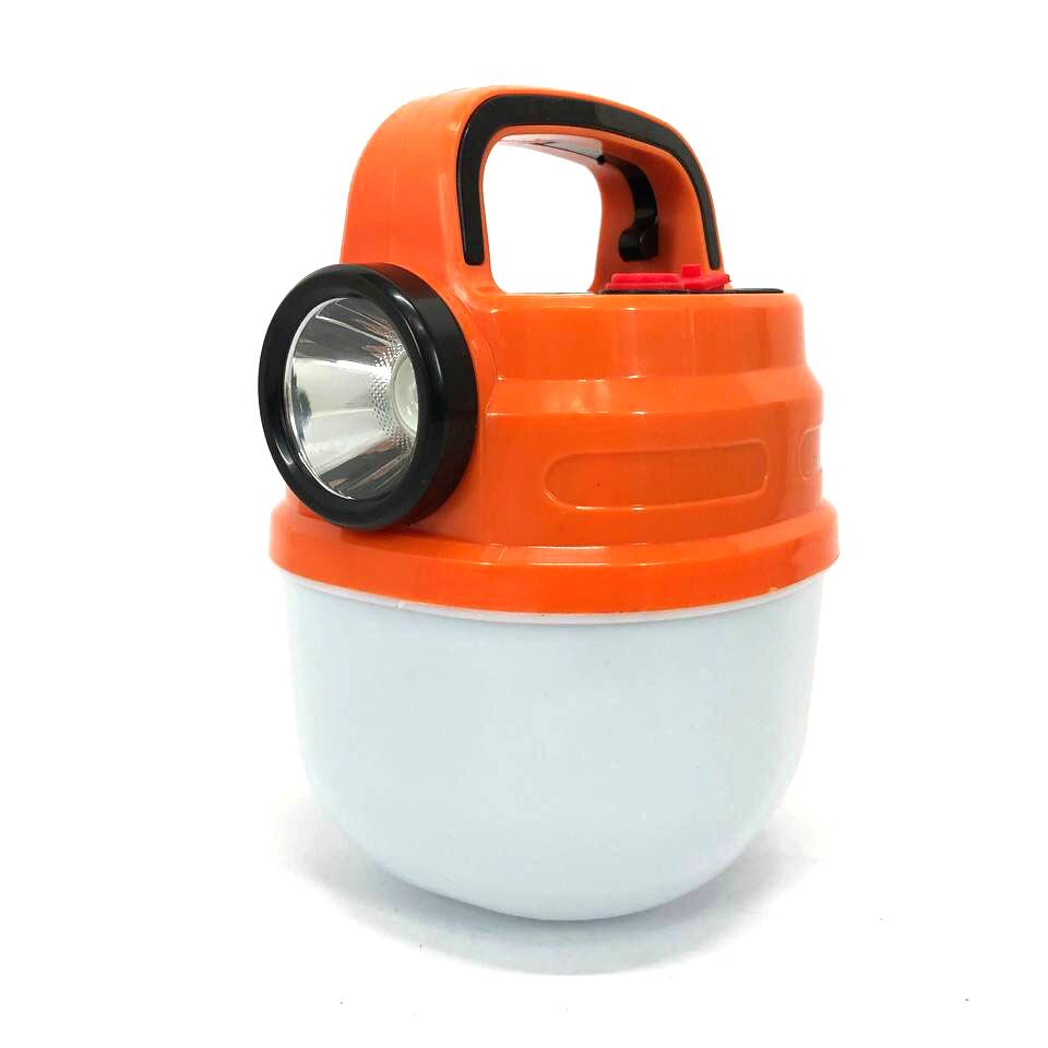 Фонарь кемпинговый LED подвесной на солнечной панели Оранжевый (ws67765)