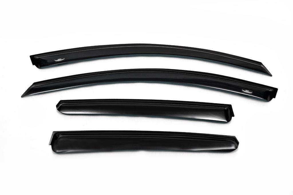 Ветровики HB HIC для Hyundai I-30 2007-2011 гг. поликарбонат Черный