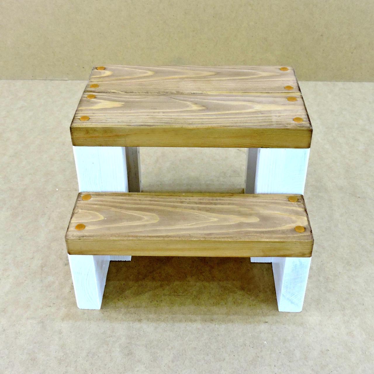 Скамейка-ступенька из дерева Гудзон Зефир/Мускат (ССТ-00032007) - фото 5