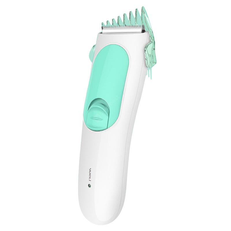 Машинка для стрижки детей Yueli Children Electric Hair Clipper HR-308R Green (45381)