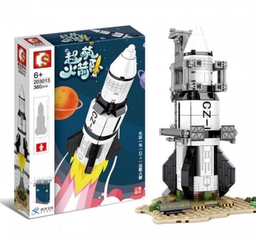 Конструктор Sembo Космос Ракета CZ-1 360 дет. Конструктор Sembo Космос Ракета CZ-1 360 дет.