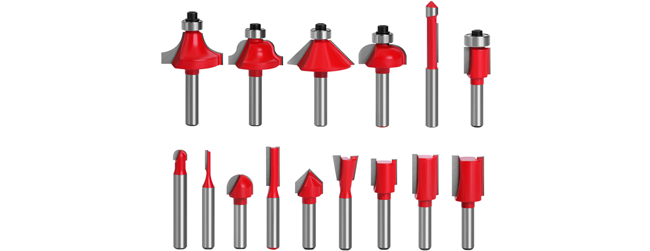 Набор деревообрабатывающих фрез 15 пр. (23102024035)
