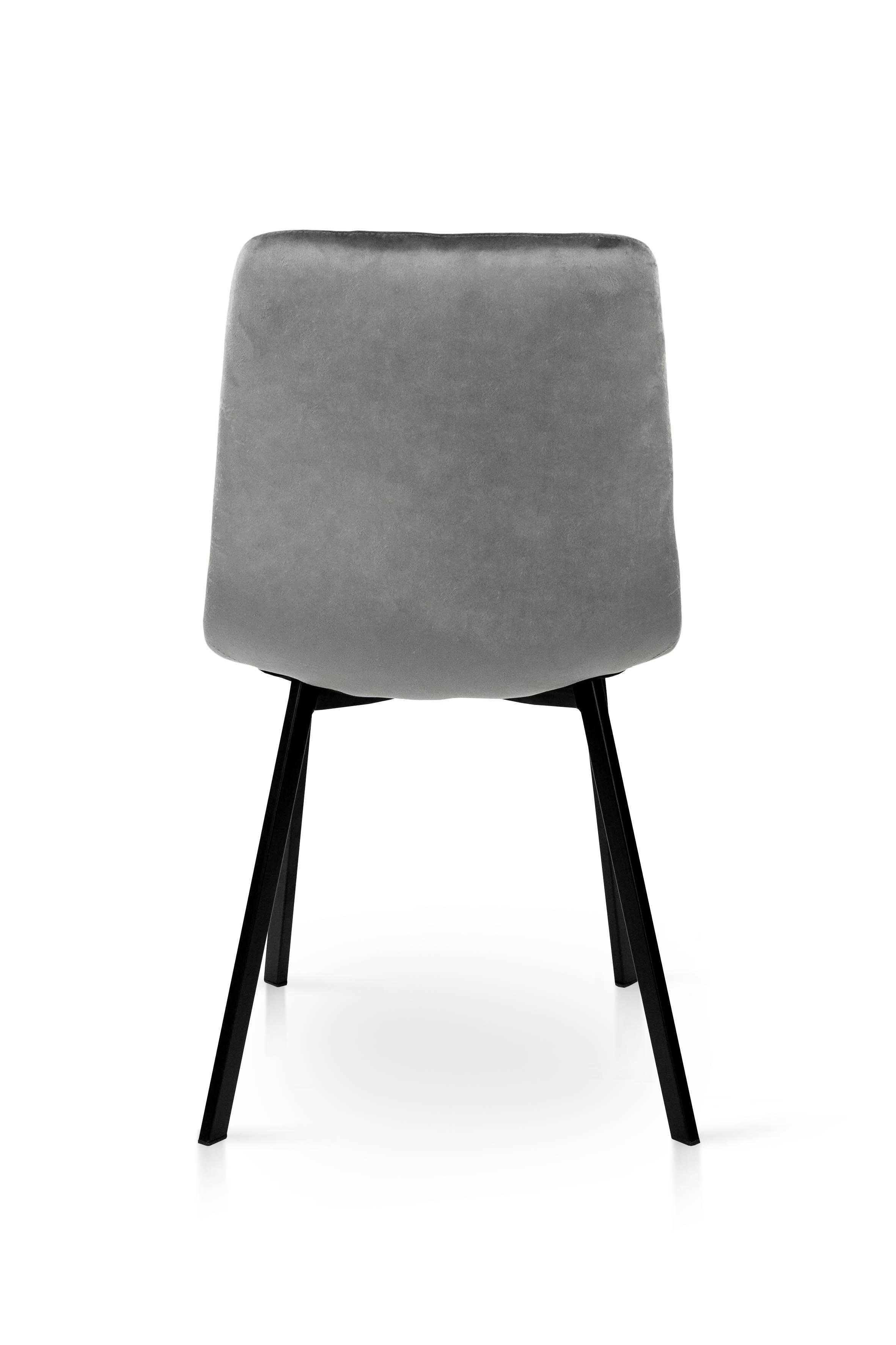 Стілець для кухні та вітальні ГРЕЙС Некст 440х890х480 мм Чорний/Сірий (GAА0056390) - фото 7 Стілець для кухні та вітальні ГРЕЙС Некст 440х890х480 мм Чорний/Сірий (GAА0056390) - фото 7