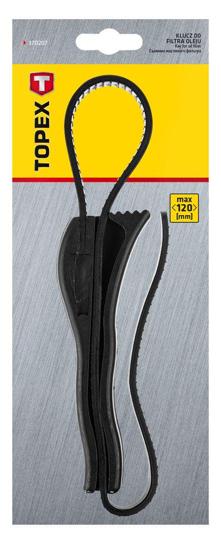 Ключ-съемник Topex 120 мм для масляных фильтров (22536) - фото 2
