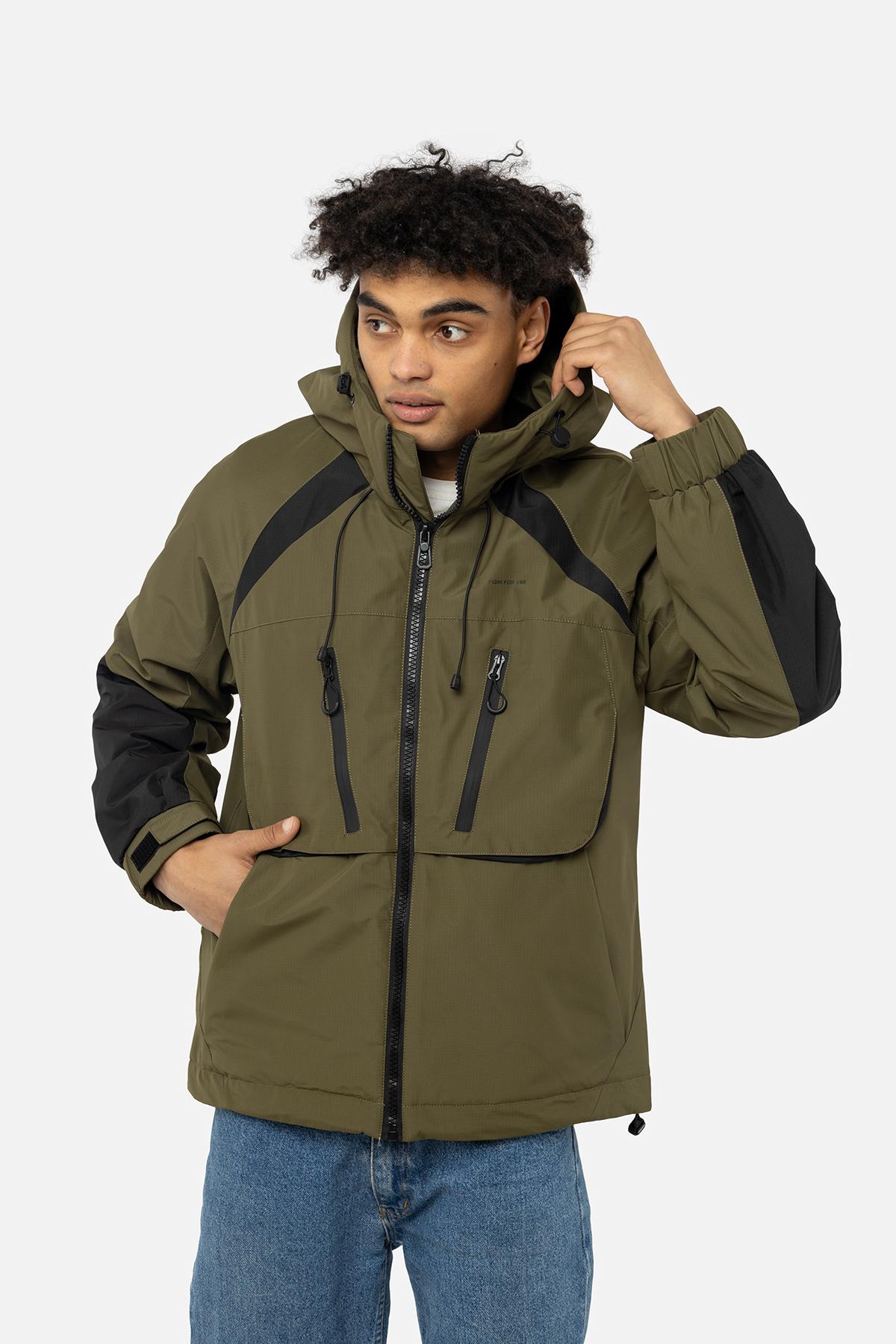 Куртка мужская ЦБ-00238300 р. 48 Хаки (28422038)