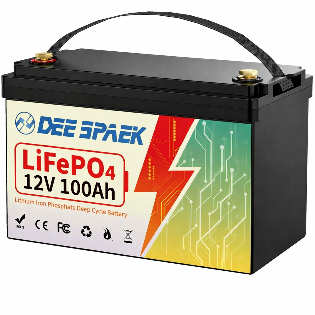 Аккумулятор DEE SPAEK LiFePO4 12V 100Ah Bluetooth 1280Wh (BMS 100A)