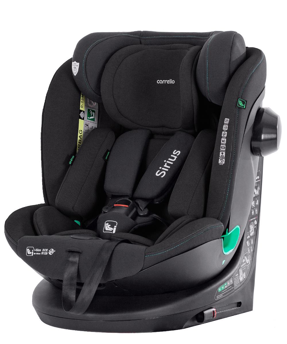 Автокрісло Carrello Sirius Absolute Black (CRL-8808)