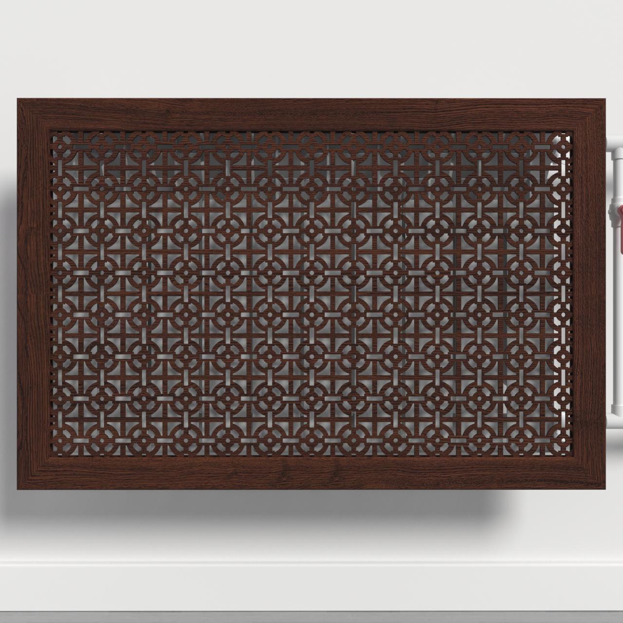 Решетка-экран на батарею SMARTWOOD 600 мм Венге (R20202110) Решетка-экран на батарею SMARTWOOD 600 мм Венге (R20202110)