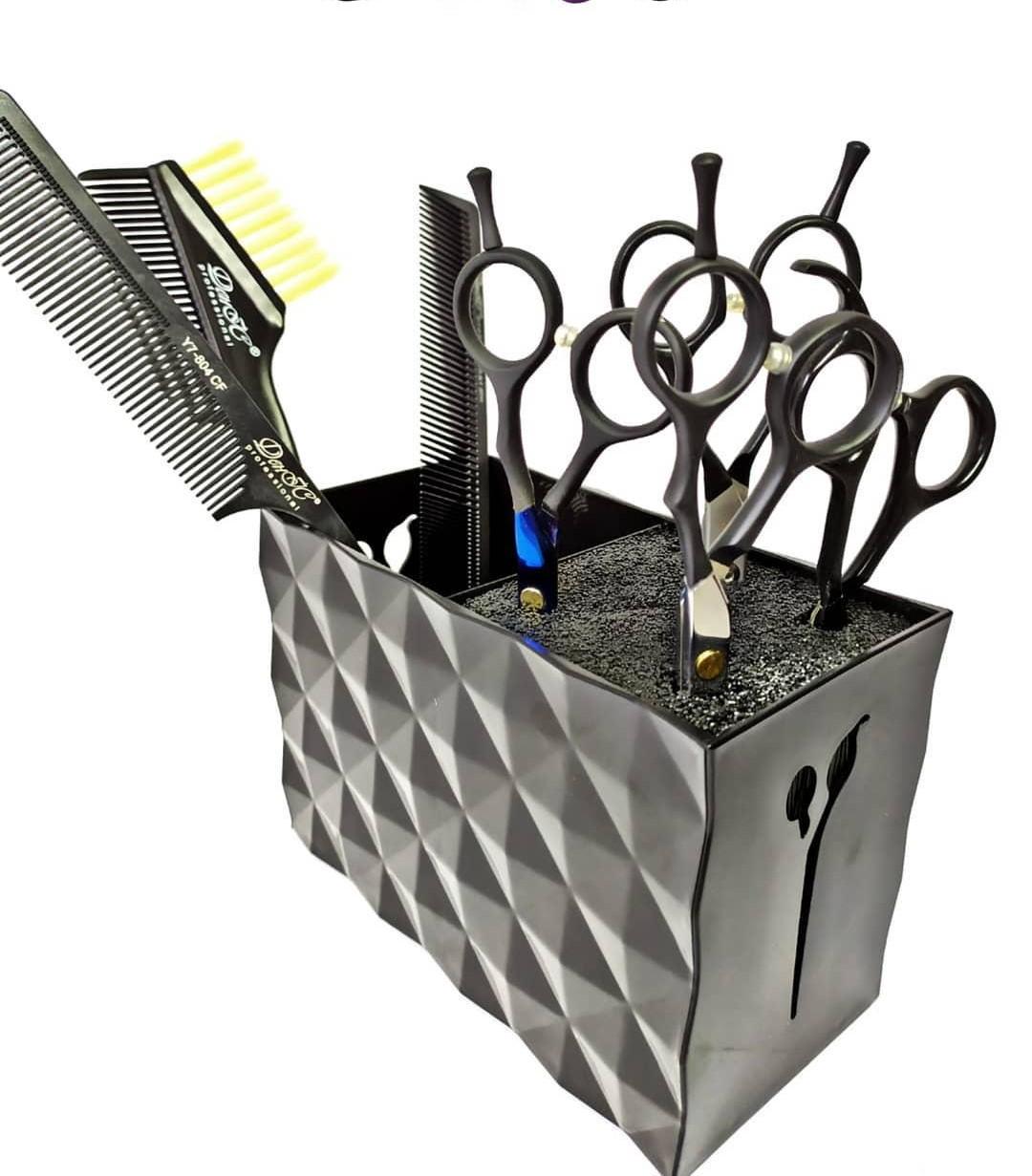 Подставка для хранения парикмахерских ножниц и инструмента ДенІС professional двойная (1453071441) - фото 2 Подставка для хранения парикмахерских ножниц и инструмента ДенІС professional двойная (1453071441) - фото 2