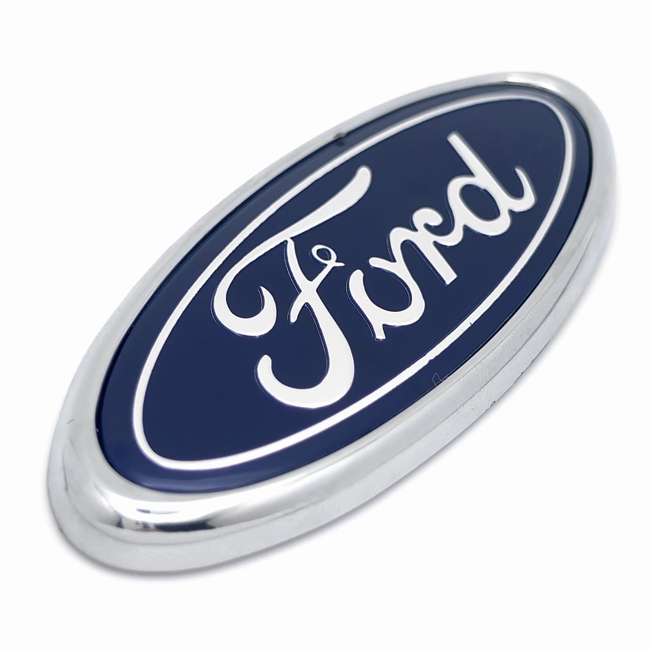 Эмблема логотип Ford 95х38 мм Хром/Синий (3104721946)