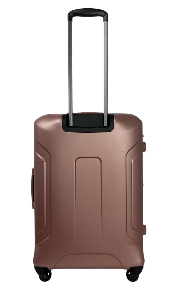 Валіза середня Airtex 748 полікарбонат M Рожевий - фото 3