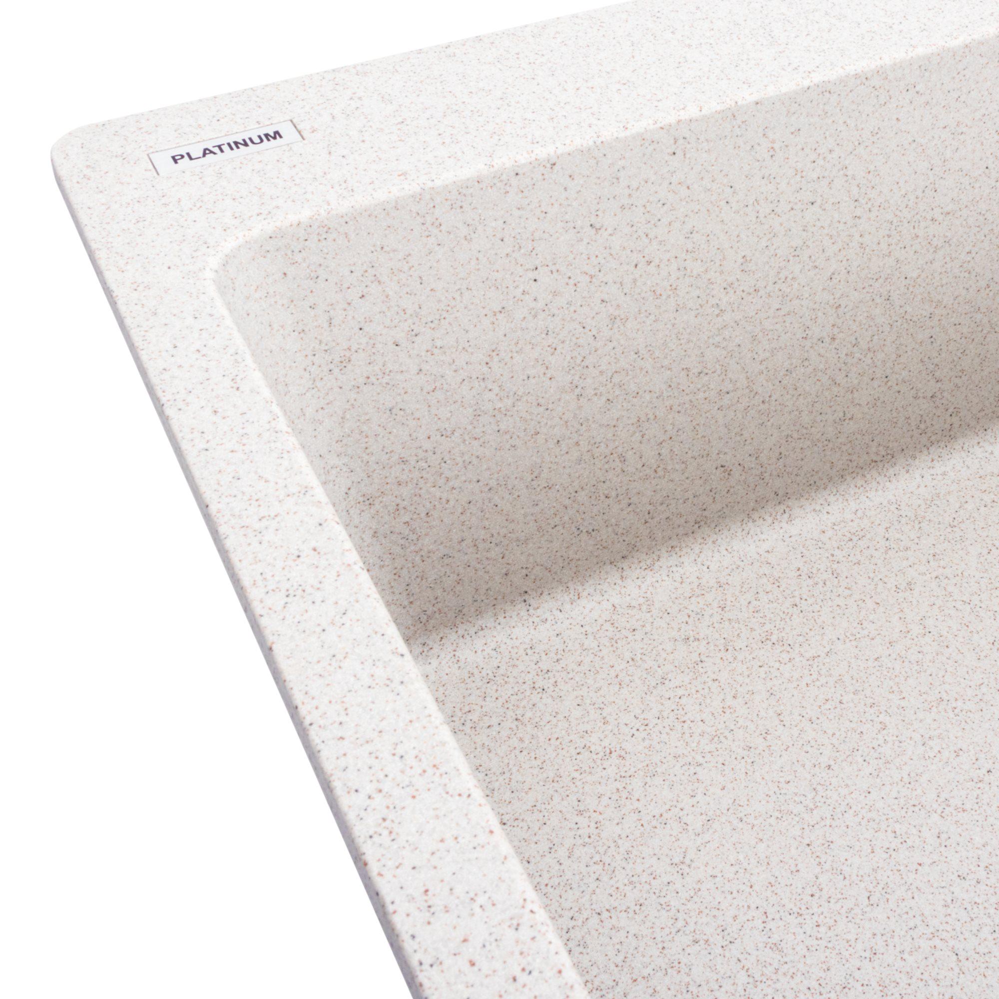 Мойка для кухни гранитная Platinum 7850 Bogema матовая Топаз - фото 4 Мойка для кухни гранитная Platinum 7850 Bogema матовая Топаз - фото 4