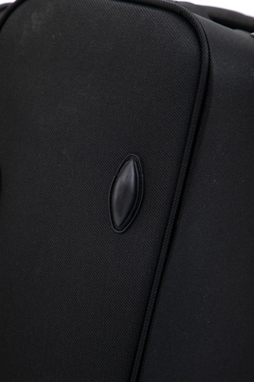 Чемодан Bonro Tourist 4 колеса невеликий Чорний (2199) - фото 8