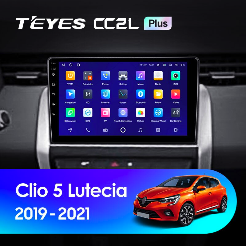 Автомагнітола штатна Teyes CC2L Plus 2/32 для Renault Clio 5/Lutecia 2019-2021 Android (1794303029) - фото 3